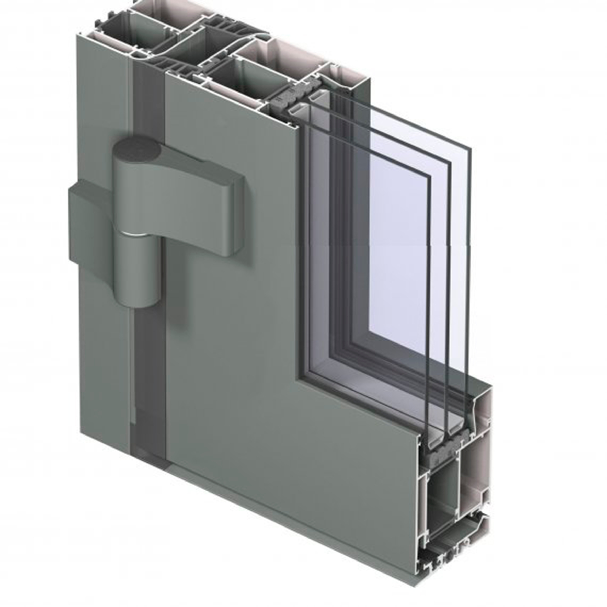 High Insulation Aluminium Doors - MasterLine 8