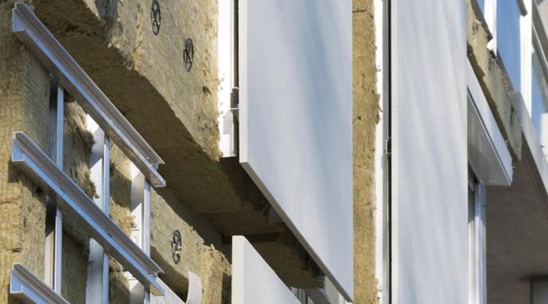 Rainscreen Cladding Panels in Gentilly Renovation Project