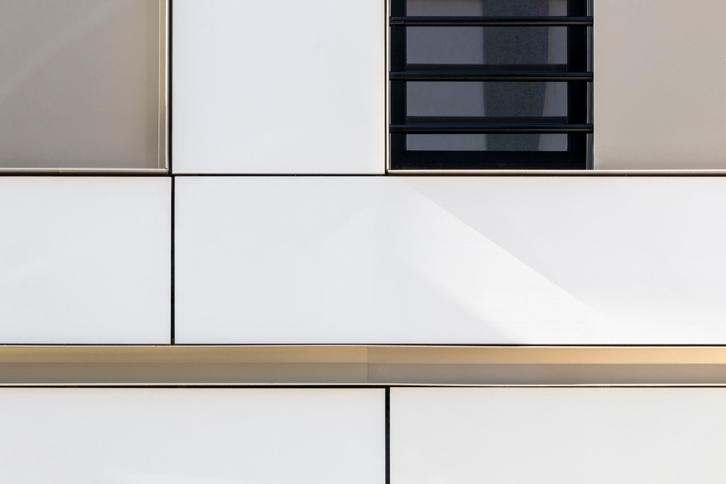 Rainscreen Cladding Panels for Lightweight Facades in Apartment Block