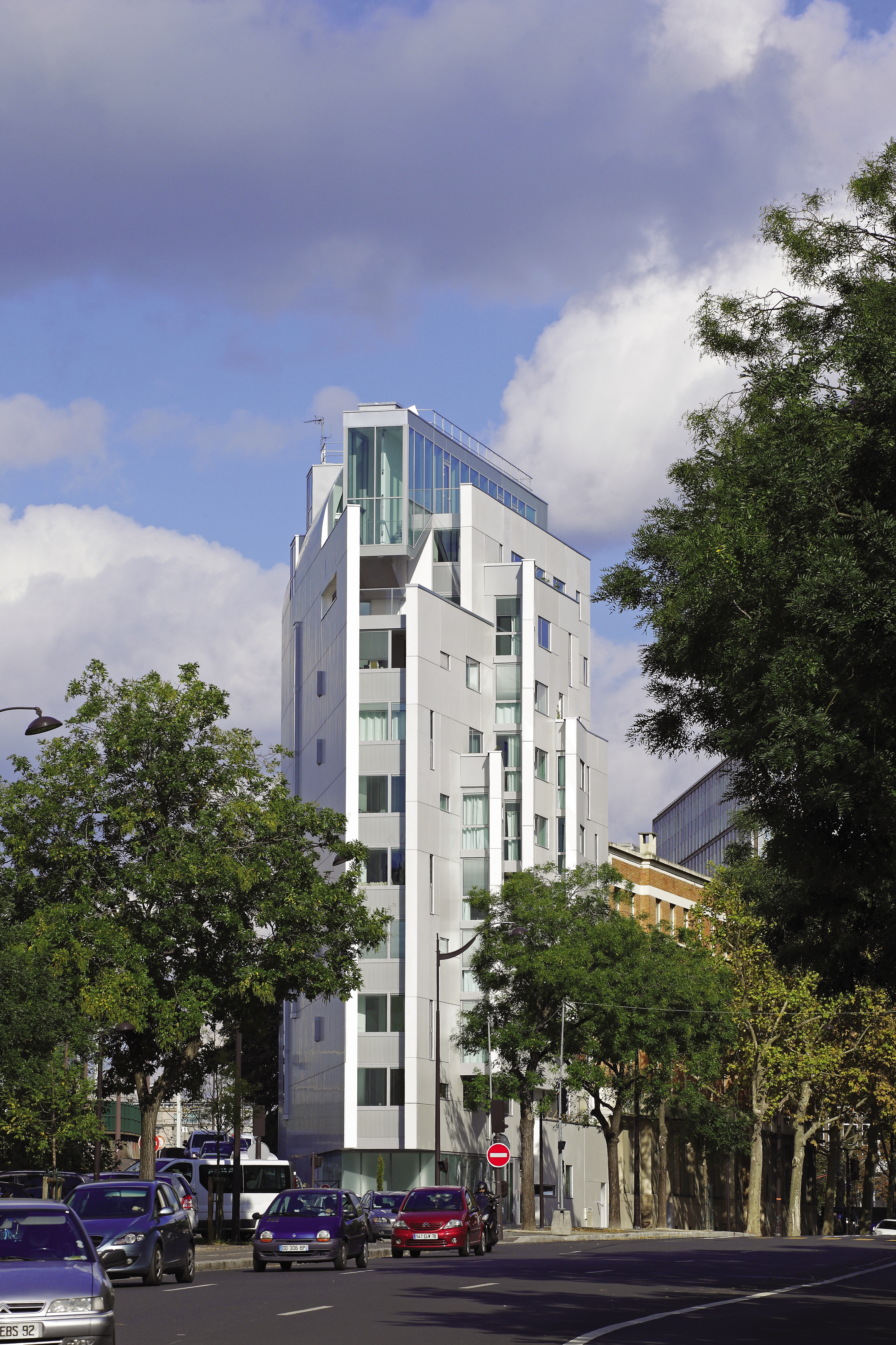 Rainscreen Cladding Panels in Student Residence - Paris