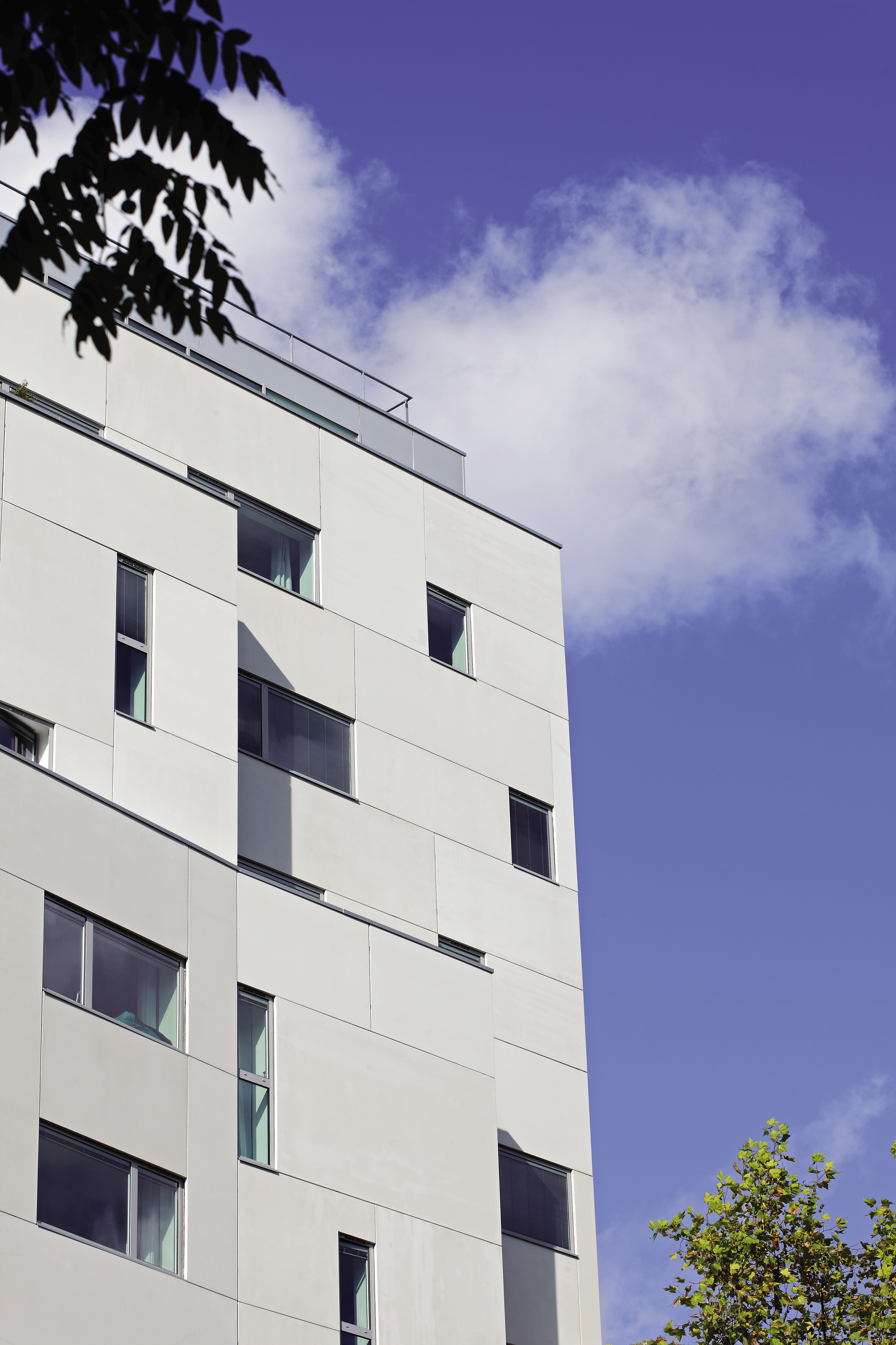 Rainscreen Cladding Panels in Student Residence - Paris