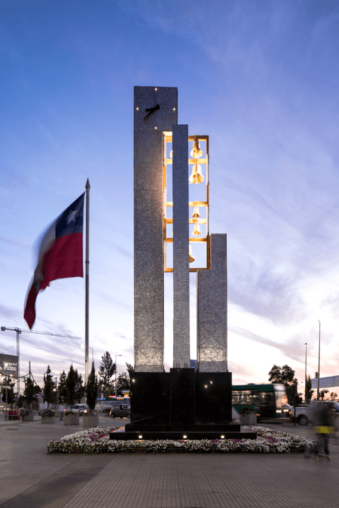 Carillon Parroquia San Vicente de Paul, Bell Tower, Chile - Alusion™ Stabilized Aluminum Foam