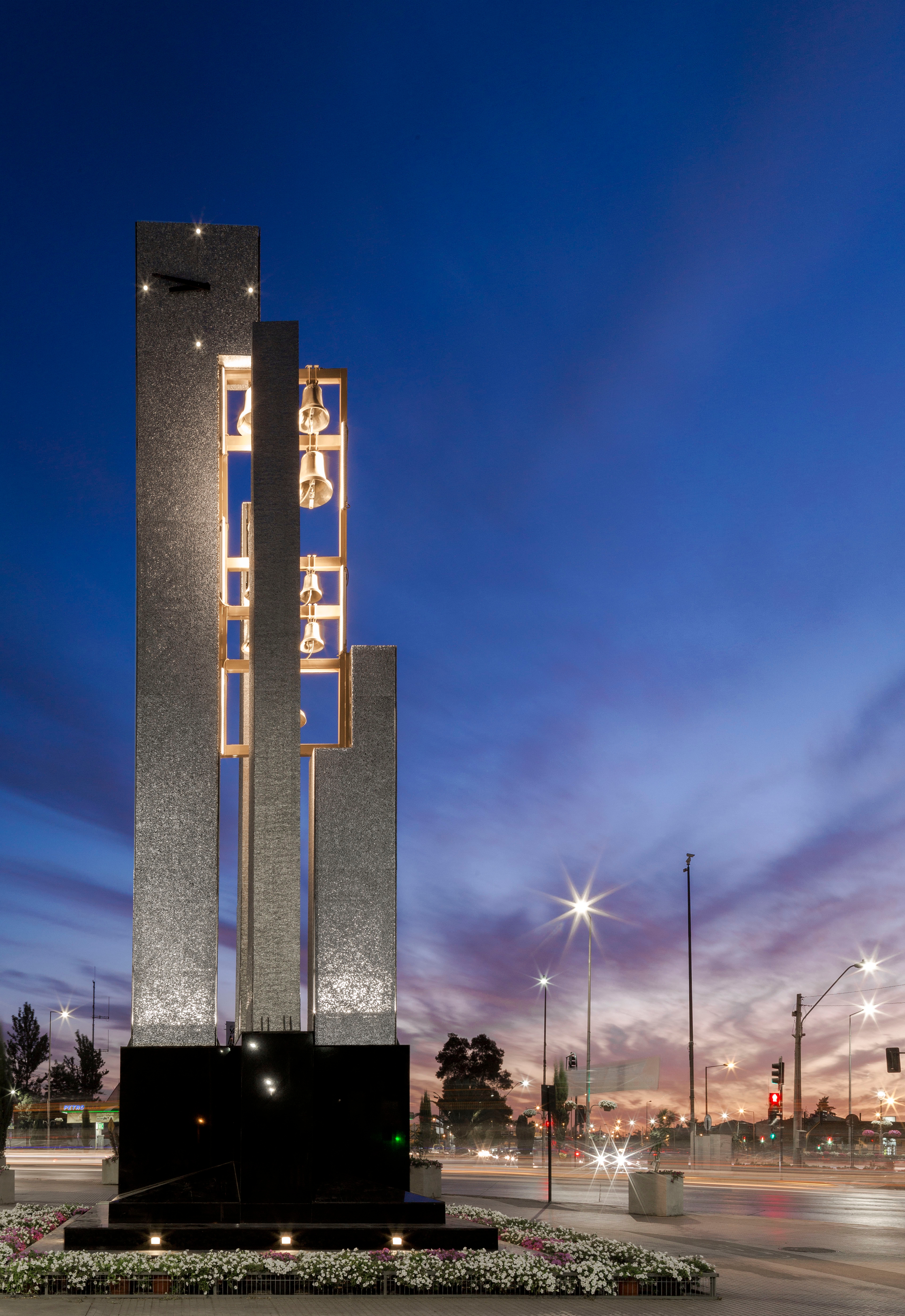 Carillon Parroquia San Vicente de Paul, Bell Tower, Chile - Alusion™ Stabilized Aluminum Foam