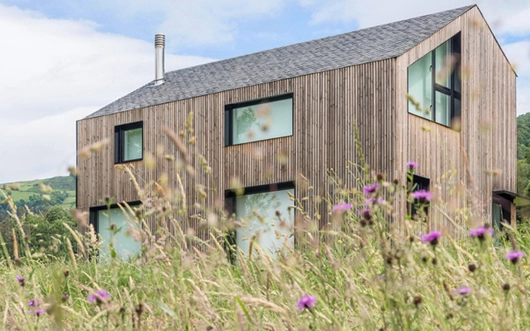 Montaña House- Natural Slate in Modular Housing