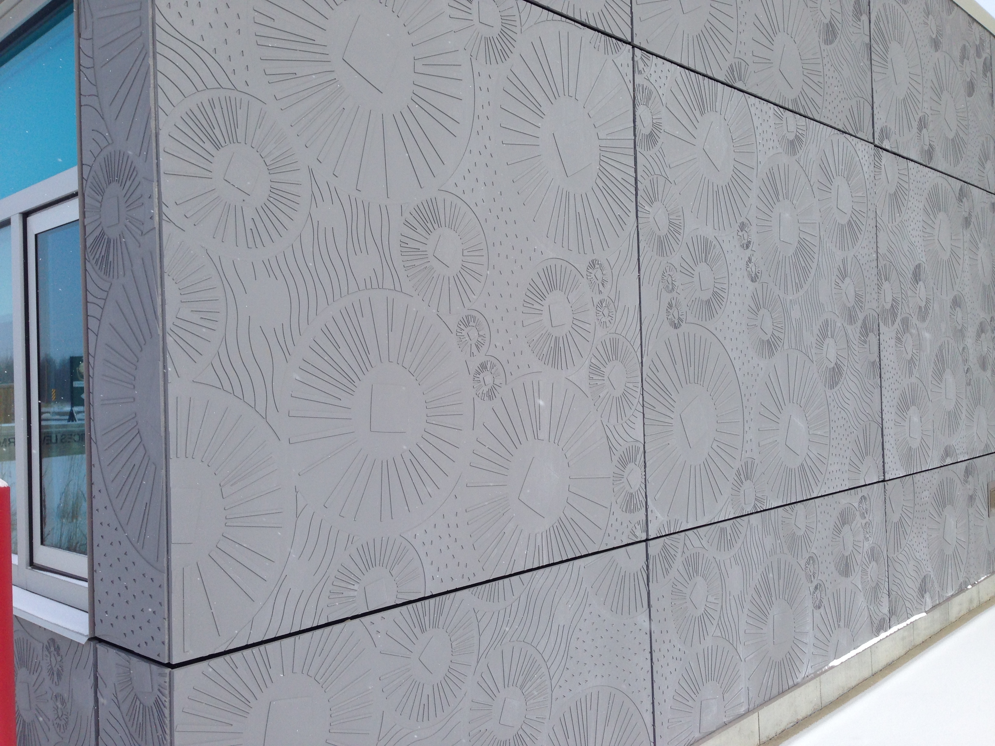 Envel™ Rainscreen Cladding Panels with Ductal® UHPC