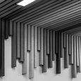 Acoustic Ceilings – HeartFelt® Linear Ceilings