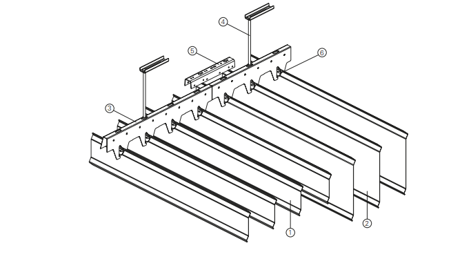 Metal Ceiling – V100 V200