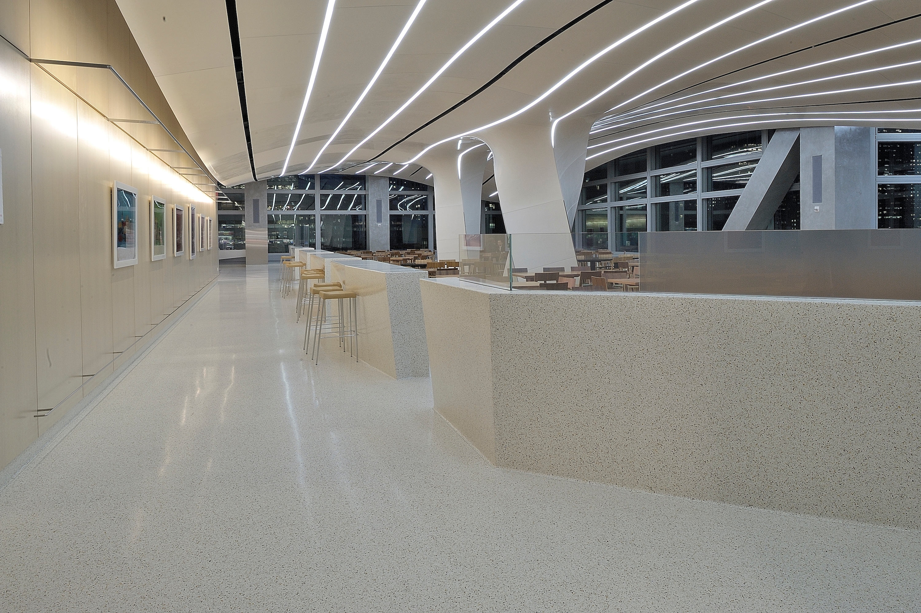 Anti-Bacterial Terroxy Resin Systems in Office Buildings