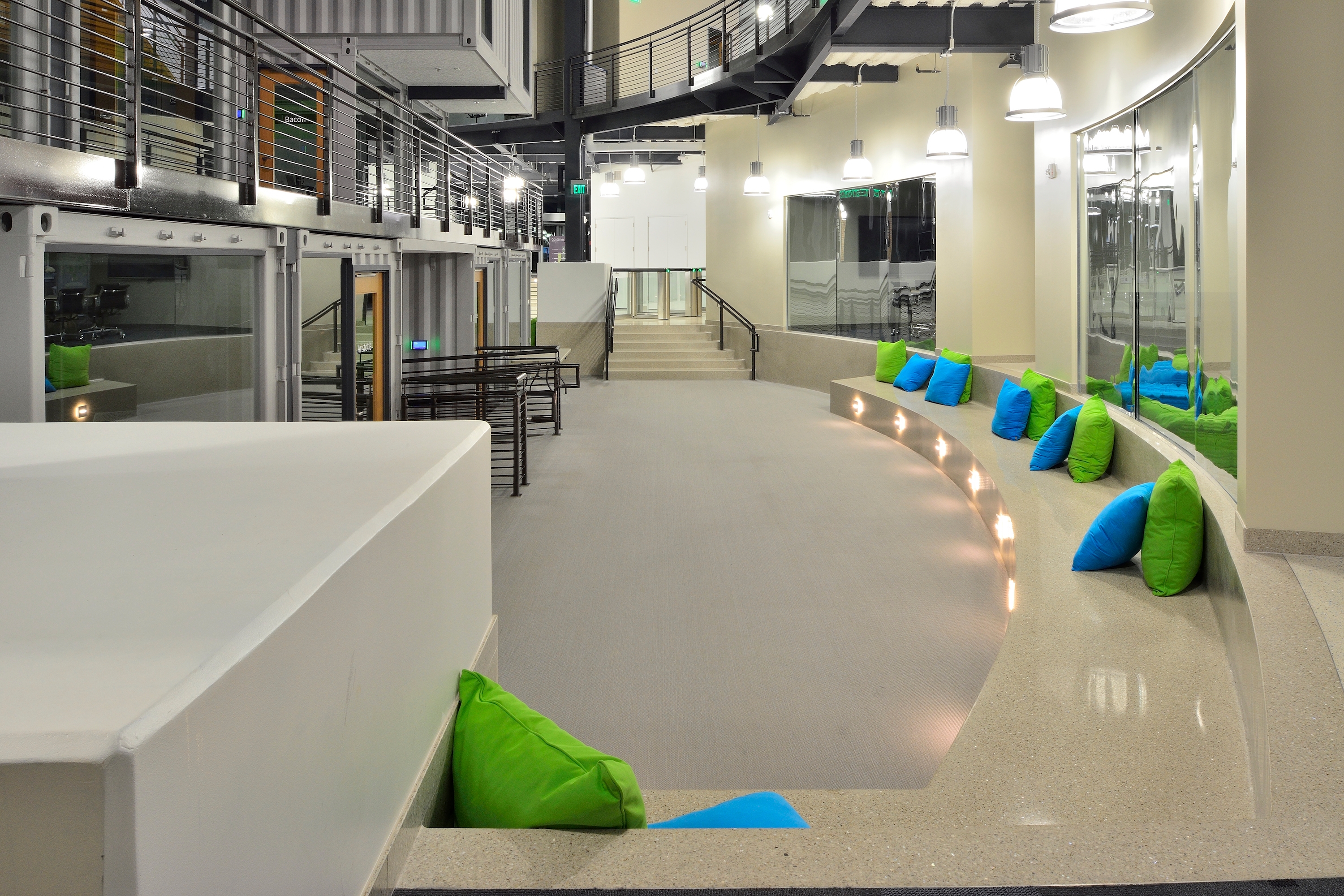 Anti-Bacterial Terroxy Resin Systems in Office Buildings