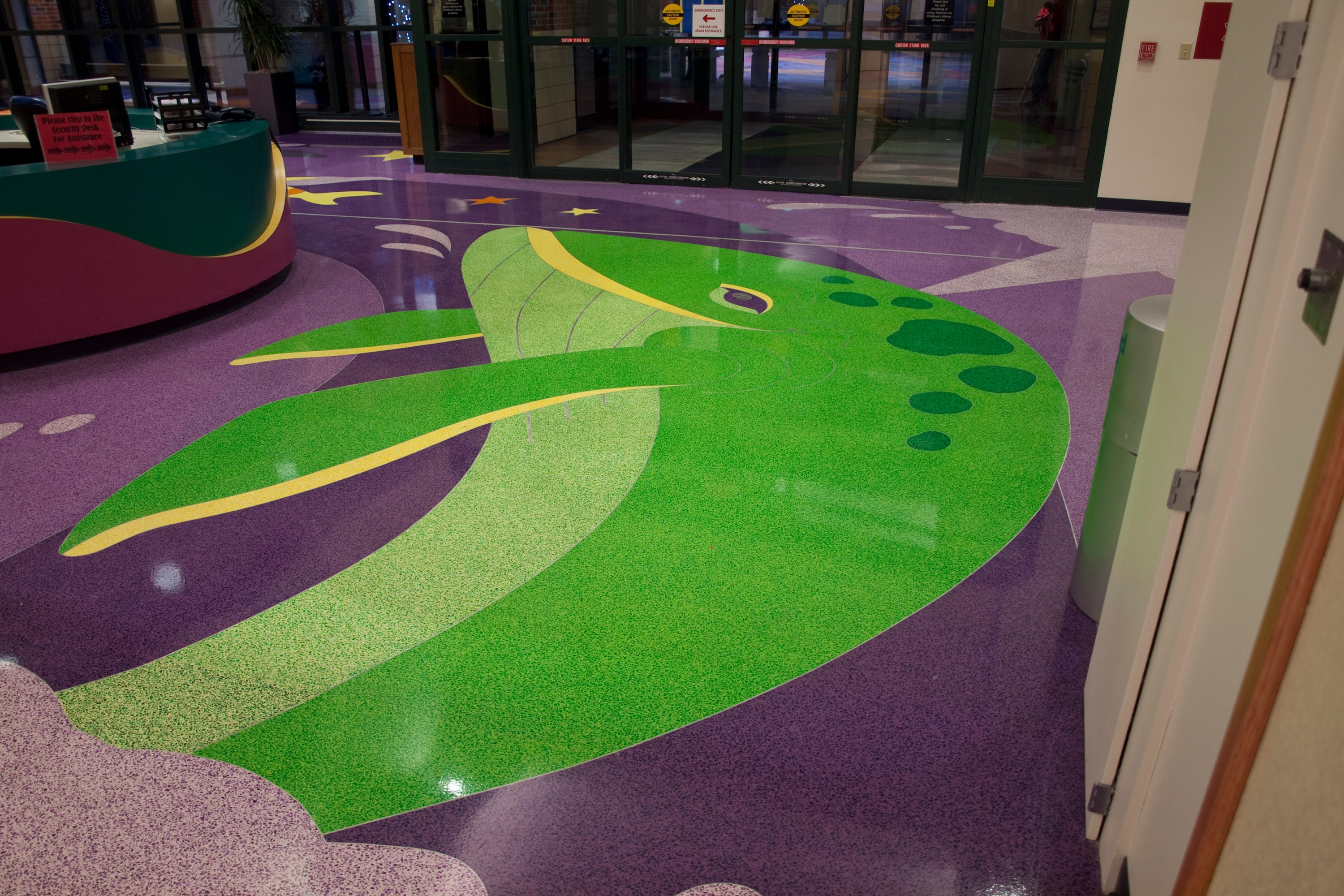 Anti-Bacterial Terroxy Resin Systems in Hospitals