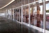 All-Glass Entrances Featuring DRS Wedge-Lock Door Rail System