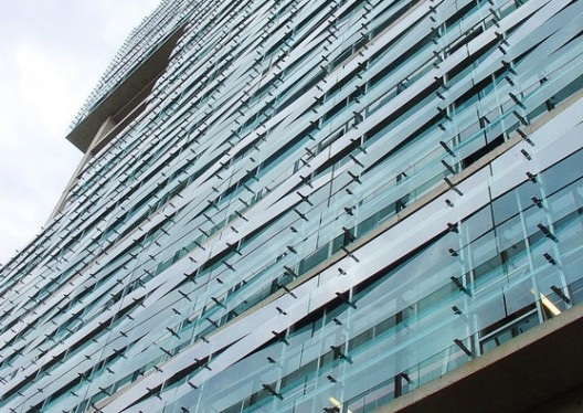 Diseños en fachadas acristaladas