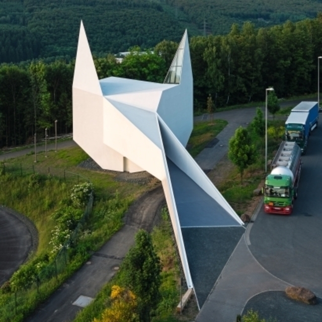 OSB Boards in Highway Church