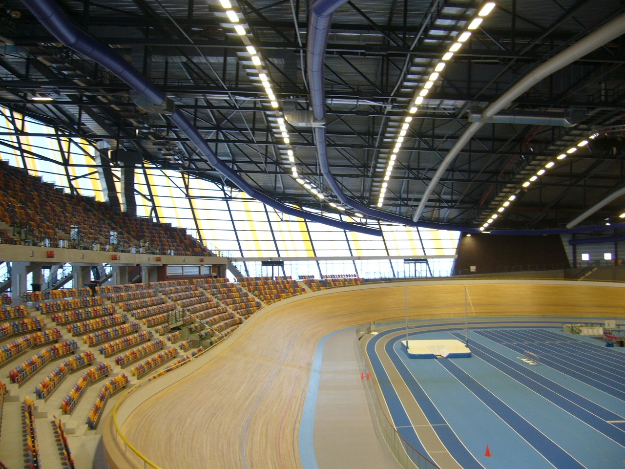 Round Facade at Omnisport Arena Apeldoorn