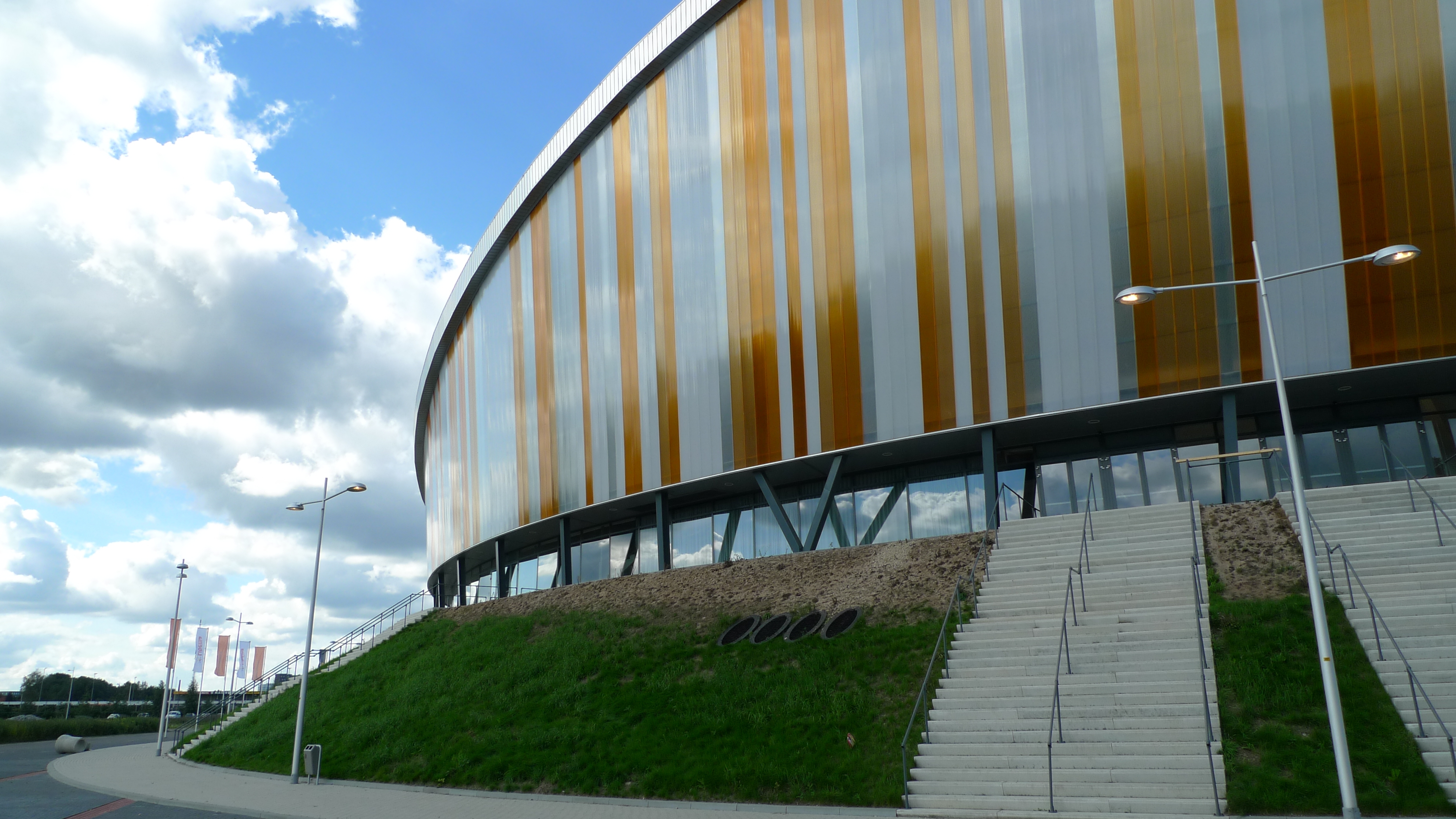 Round Facade at Omnisport Arena Apeldoorn