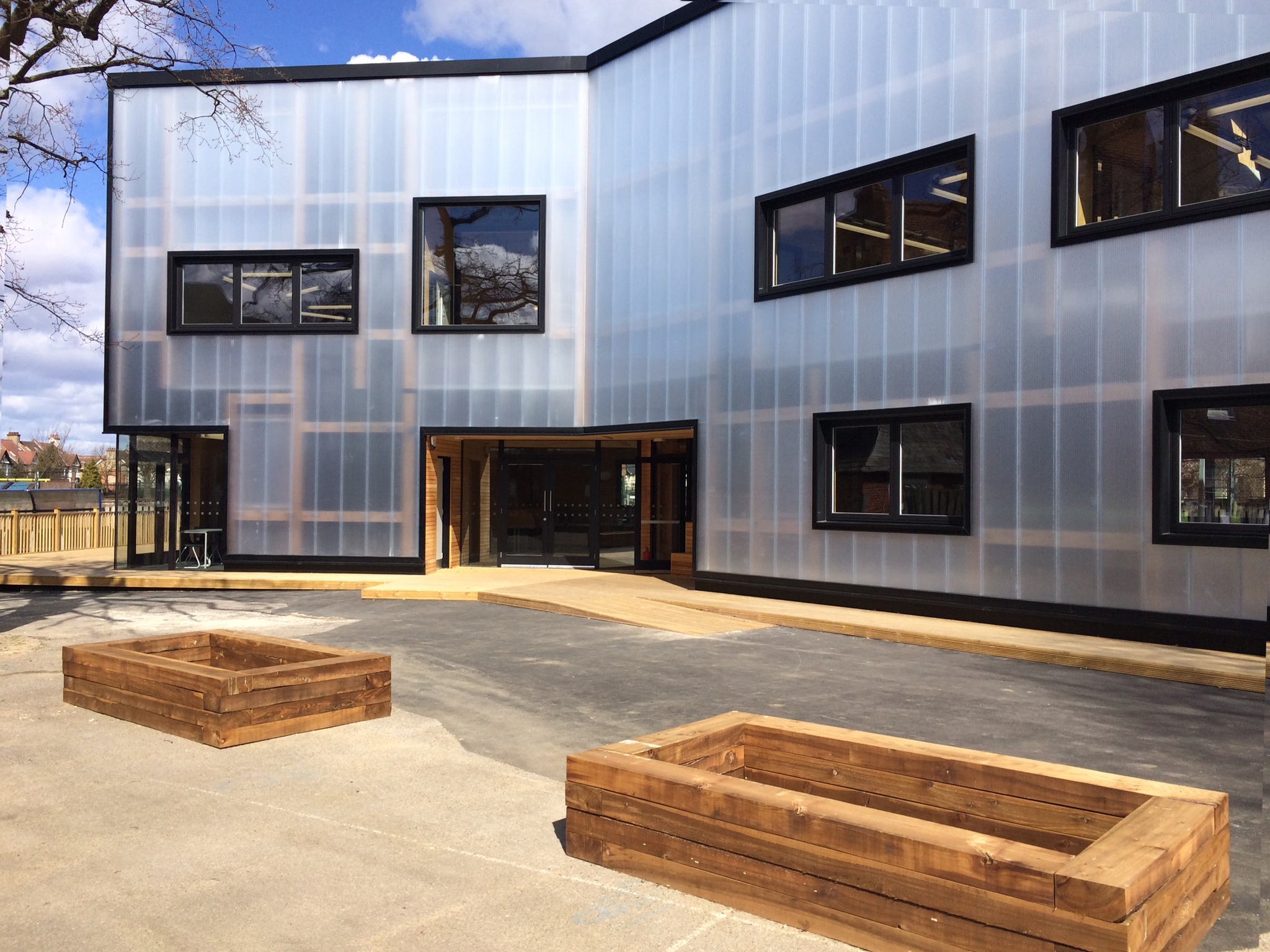 Translucent Building Elements in Facades