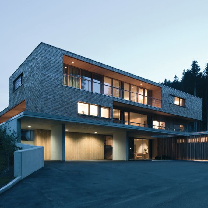 OSB Boards in Single Family House