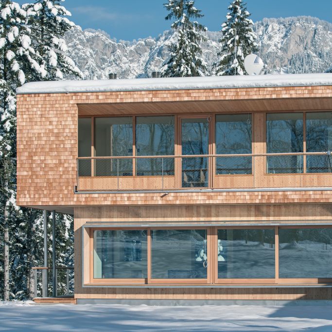 OSB Boards in Single Family House