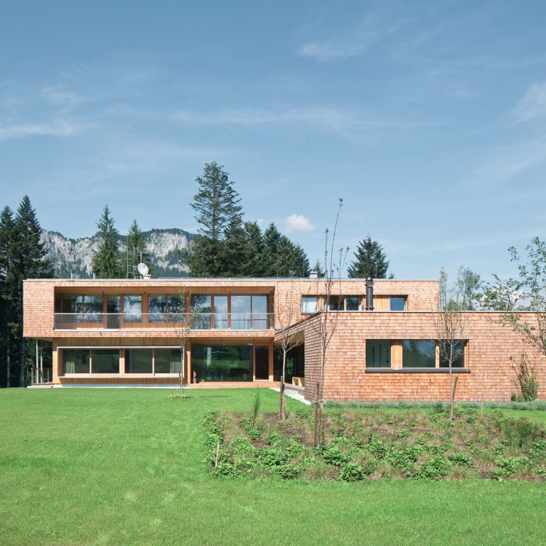 OSB Boards in Single Family House