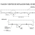 Fachadas y Cubiertas Industriales - Panel CD 50E-51C