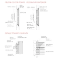 Cortasoles Lineales - Celosías C23-C40