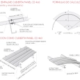 Fachadas y Cubiertas Industriales - Panel CD460 Curvo
