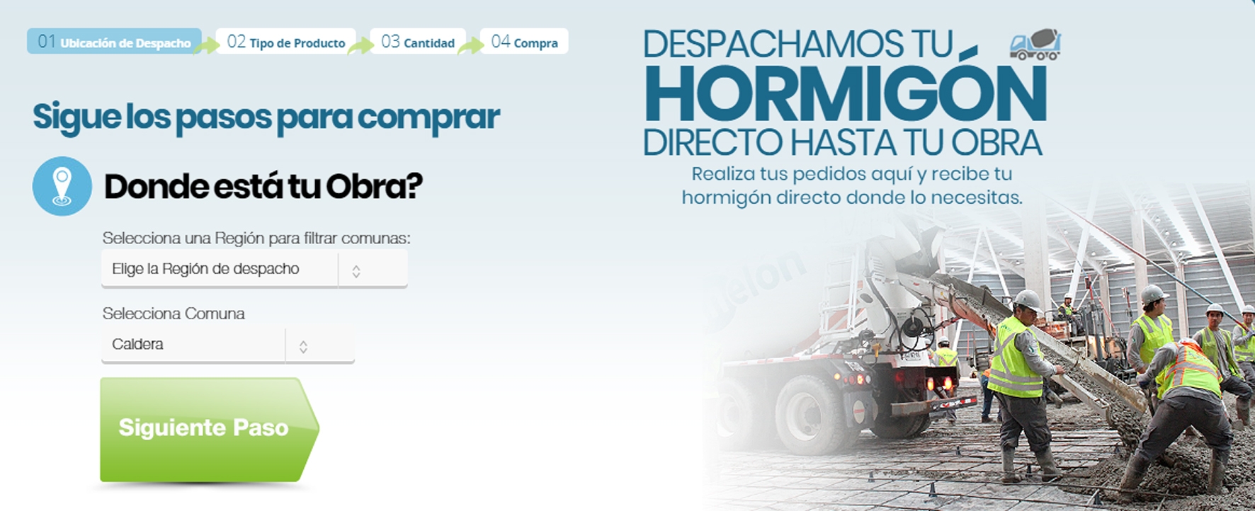 Hormigón a Domicilio