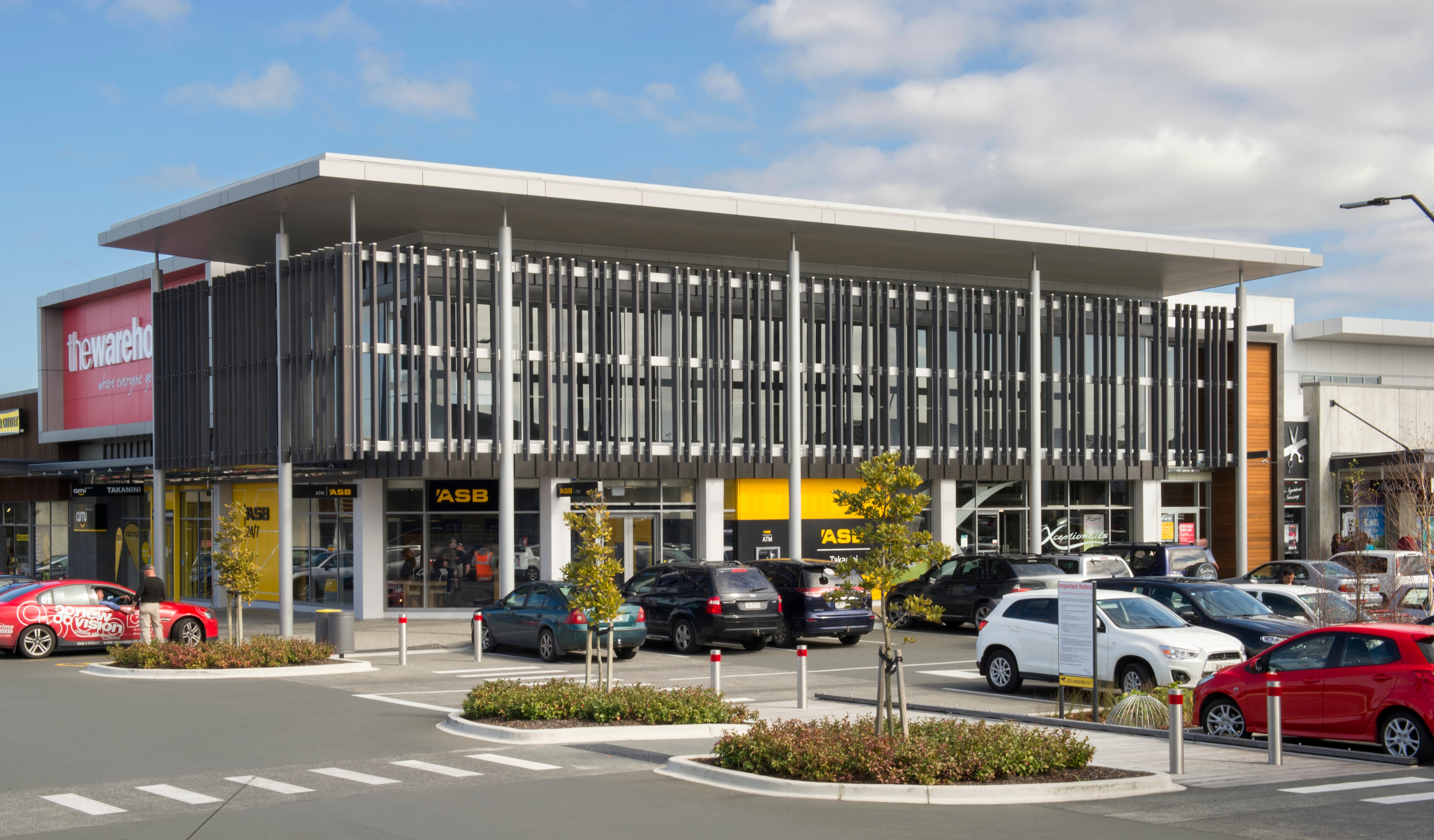 Panel Fastener for Drywall at ASB Bank in Auckland