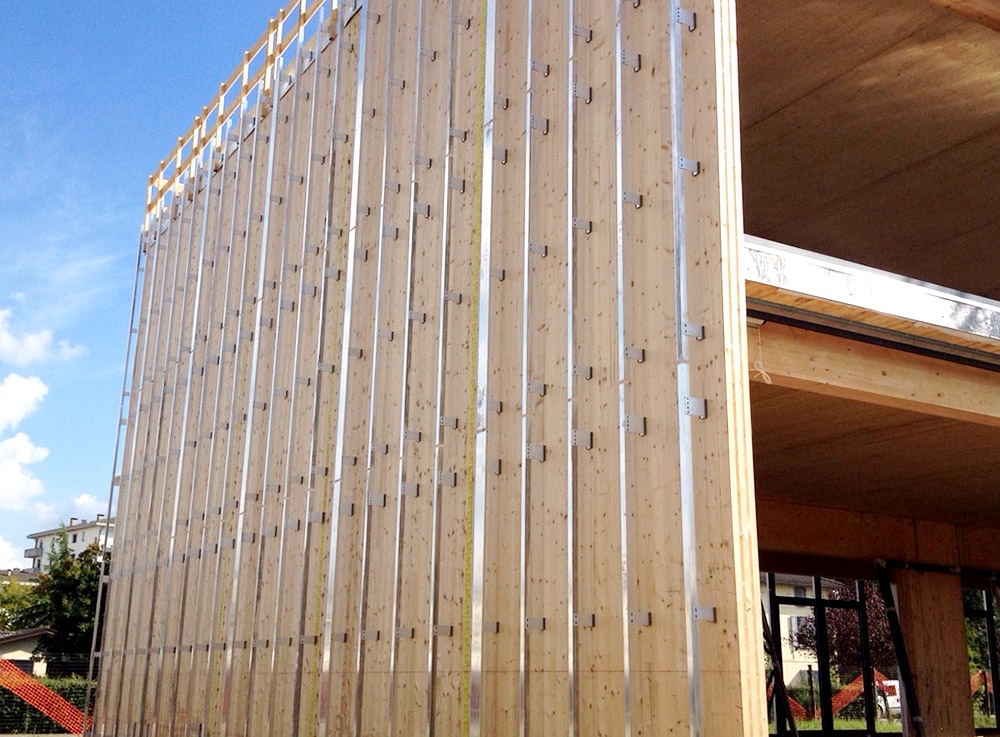Fiber Cement Cladding Panels in Atrium Complex