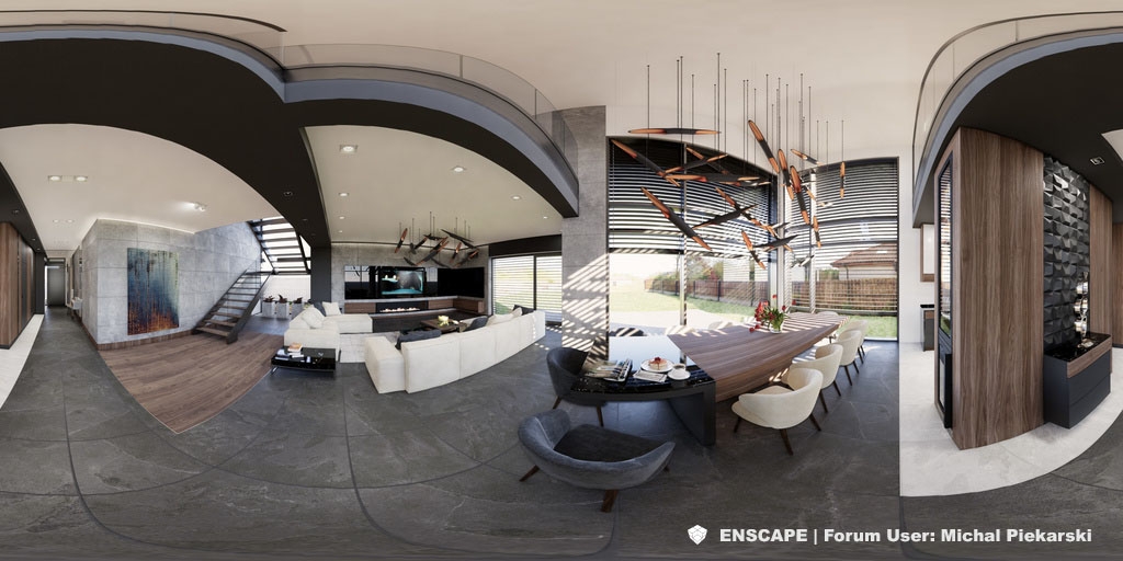 3D Real-Time Rendering Software - Chaos Enscape 360 Panorama