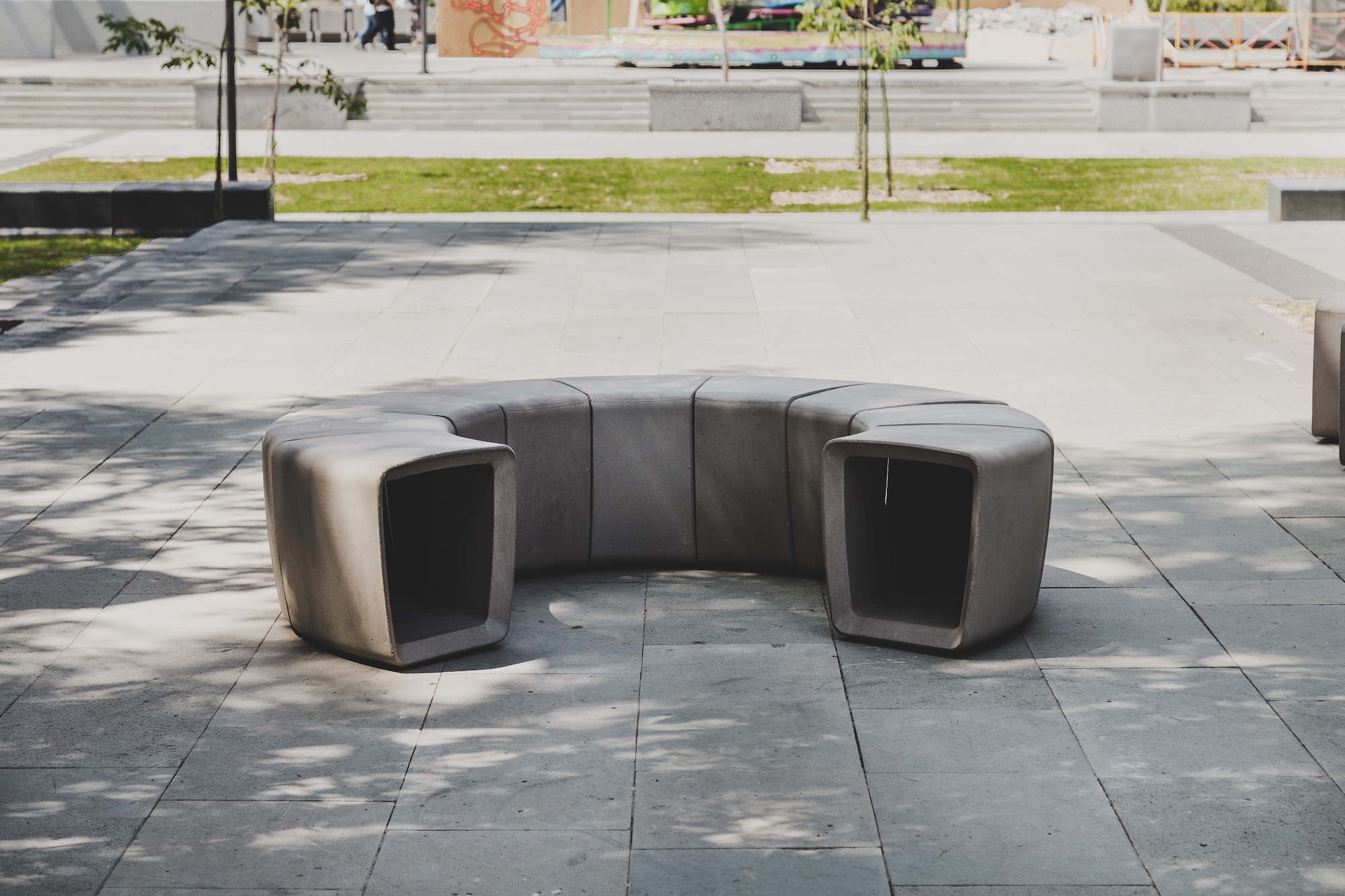 Mobiliario urbano - Asiento 009