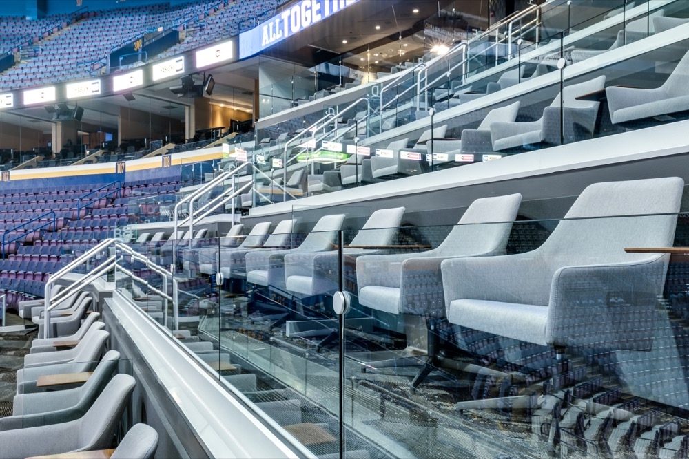 Hollaender® Railings in Sports Facilities