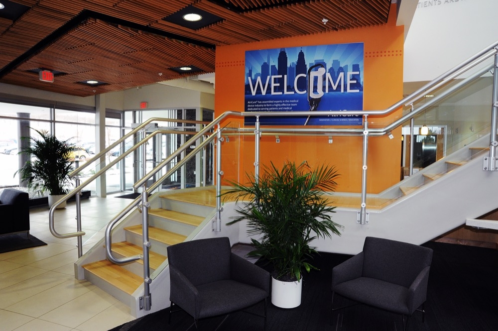 Hollaender® Railings in Offices