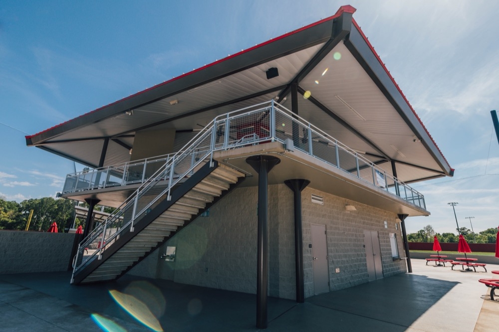 Hollaender® Railings in Sports Facilities