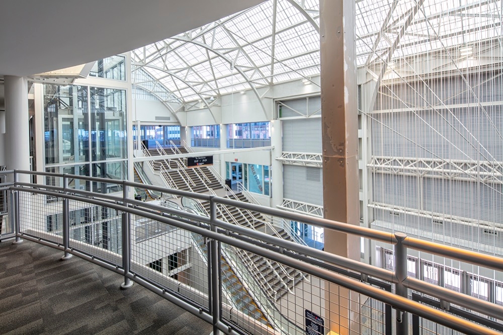 Hollaender® Railings in Sports Facilities