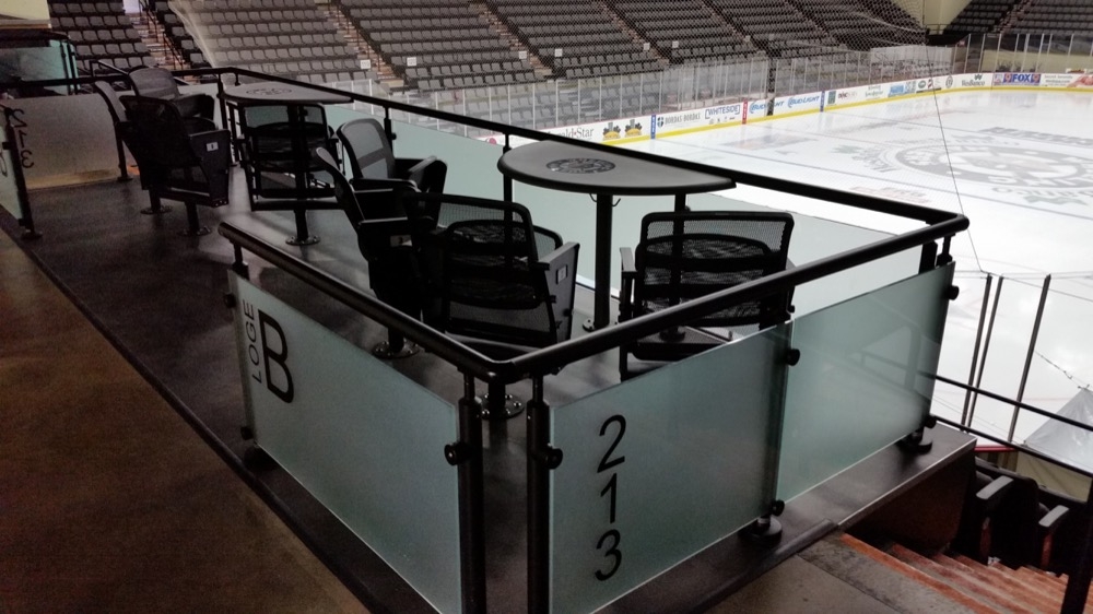 Hollaender® Railings in Sports Facilities