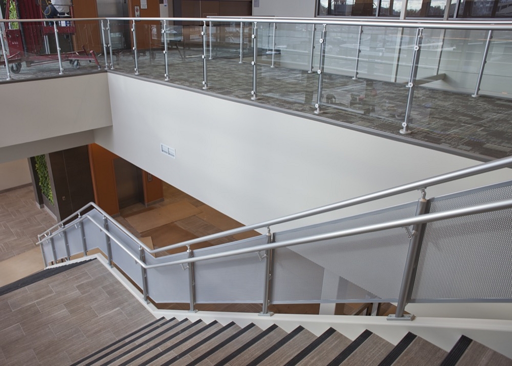 Hollaender® Railings in Sports Facilities