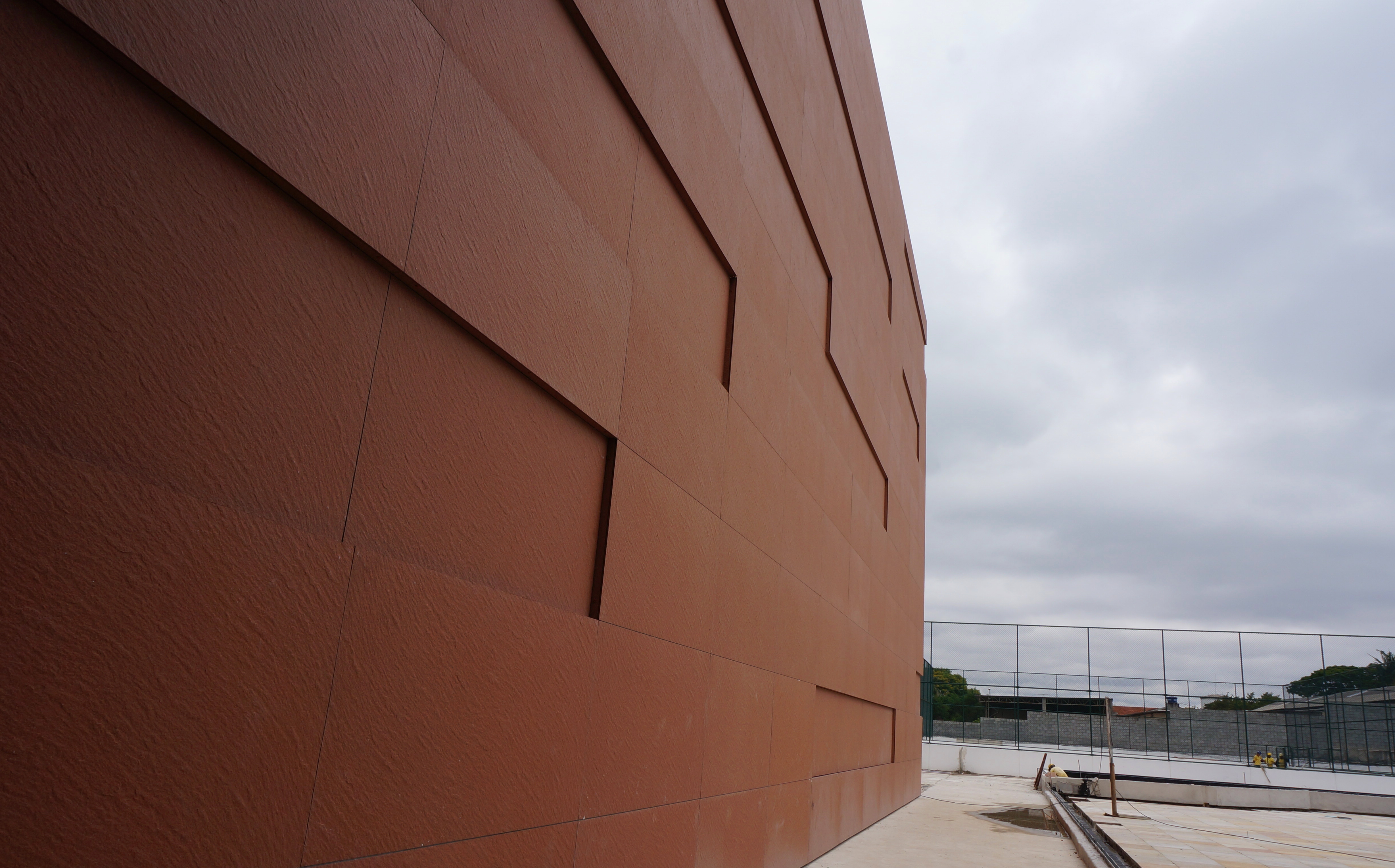 Ventilated Facade in SESC Headquarters