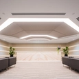 Acoustic Panel System in Financial Institution