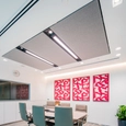 Acoustic Panel System in Financial Institution