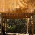 Aplicación de madera en Quincho