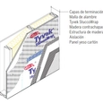 Membrana hidrófuga respirable - Tyvek® StuccoWrap®
