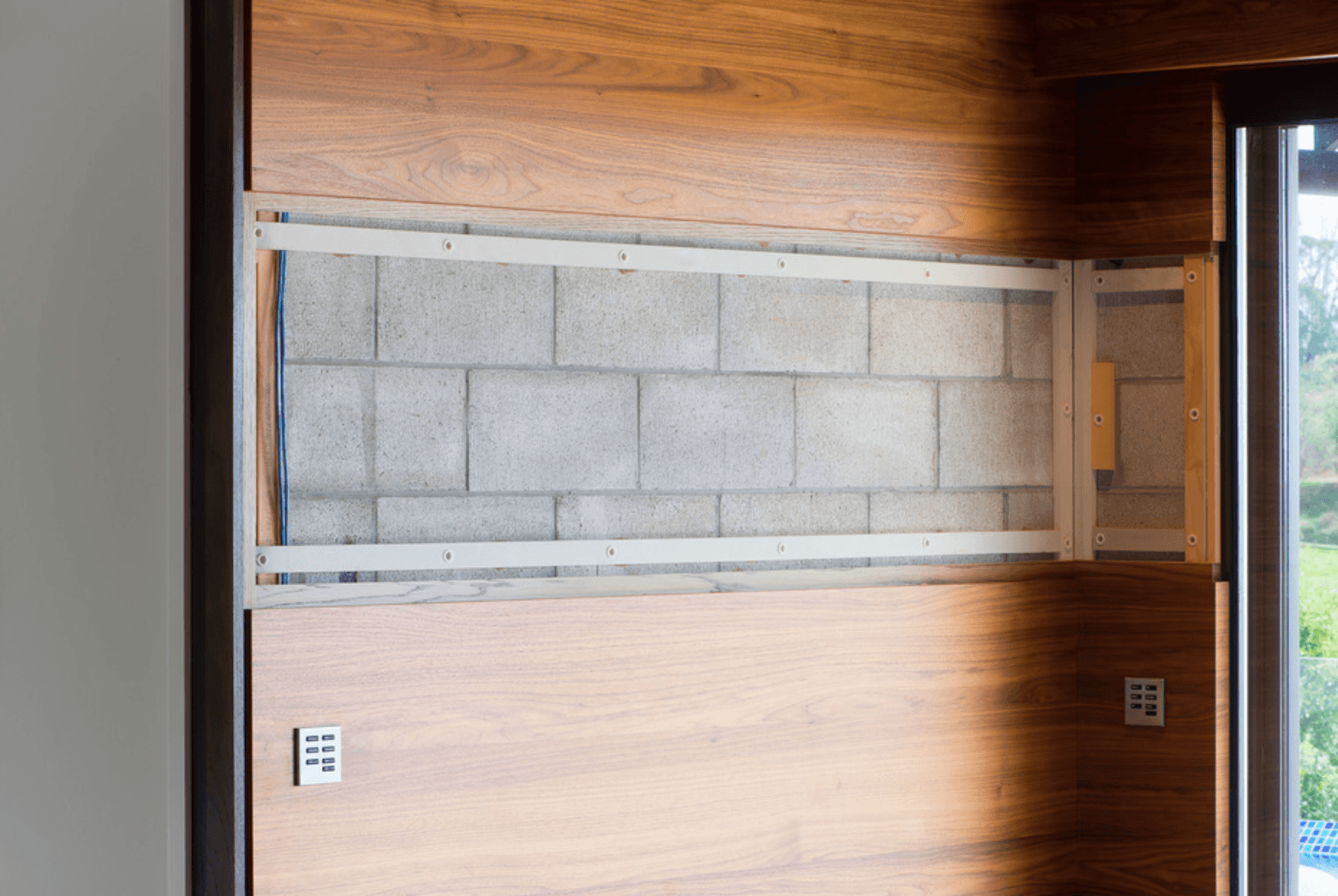 Panel Mounting in Private Residence