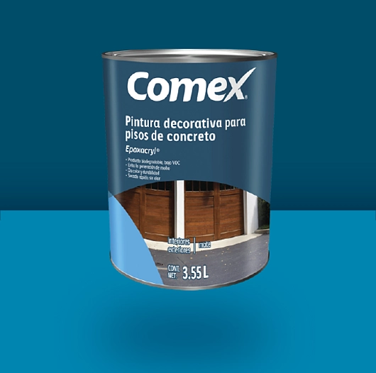 Pintura decorativa para pisos de concreto Epoxacryl® de Comex