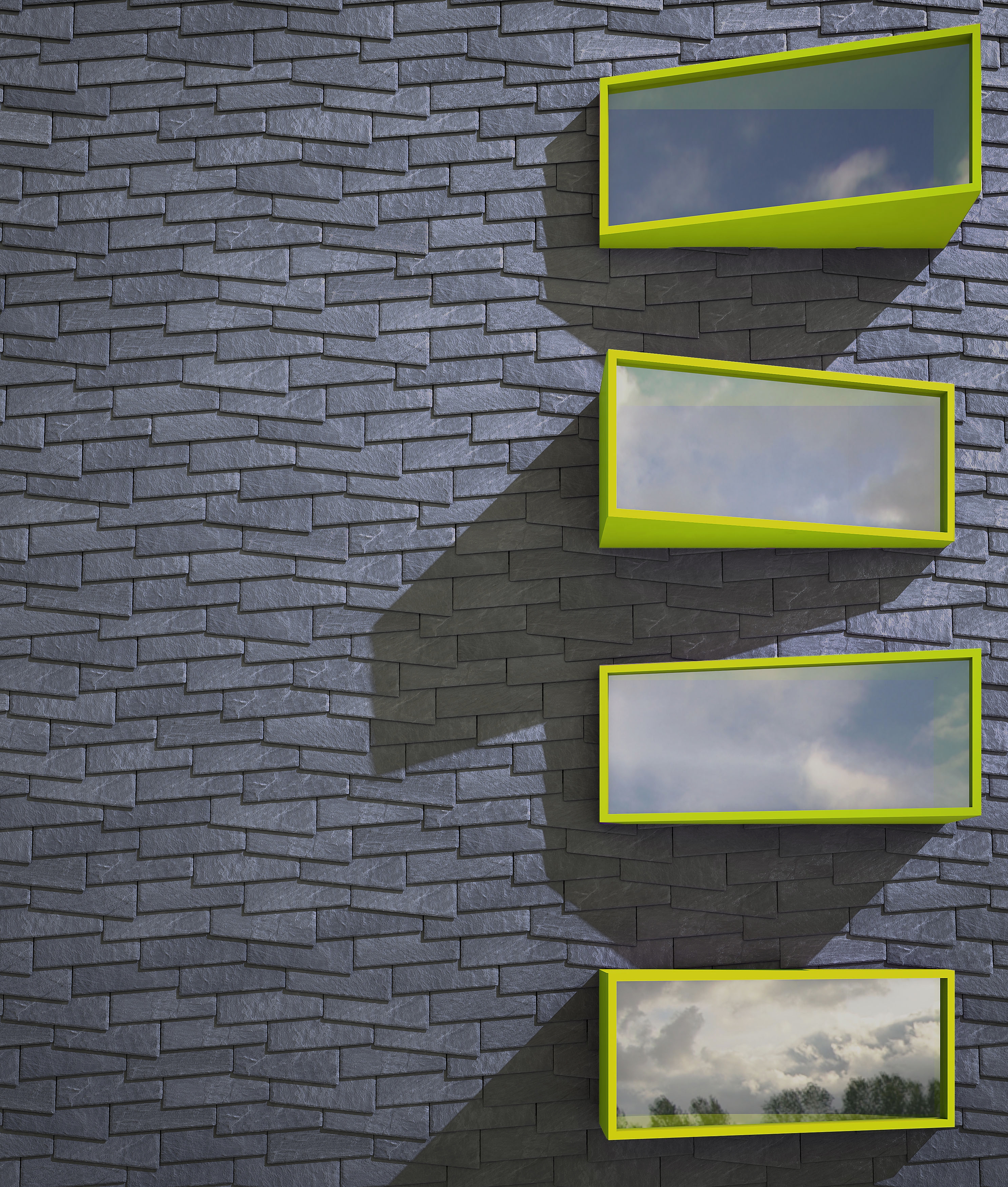 CUPACLAD® Natural Slate Design - Offset