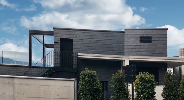 Natural Slate Cladding - Skyfall