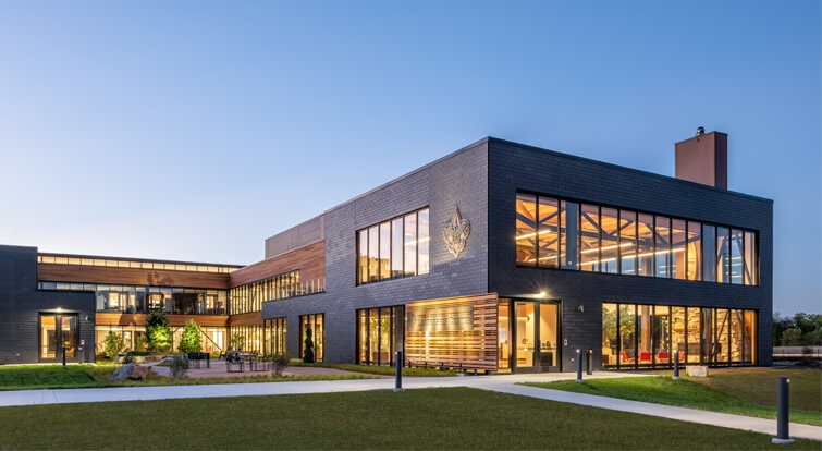 Natural Slate Cladding - BSA Leadership Center