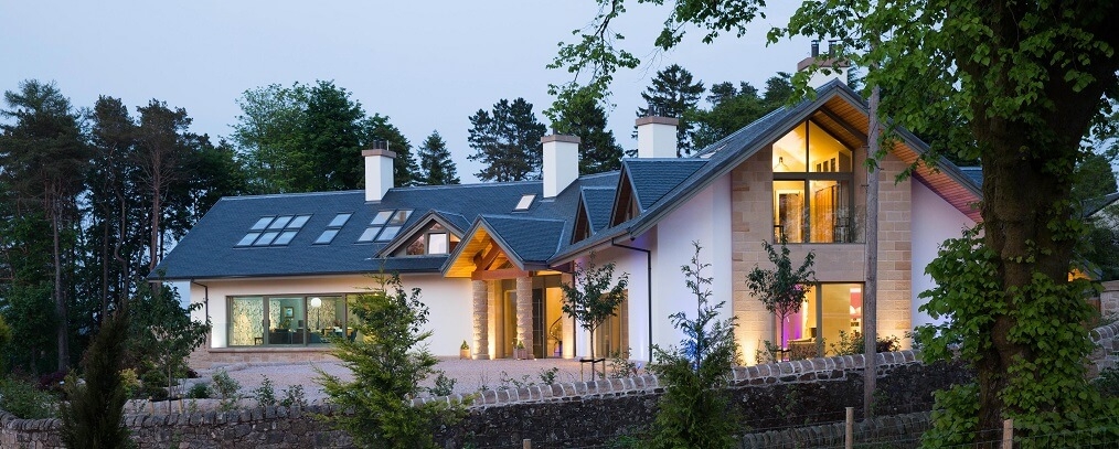 Natural Slate Roofing - Country House