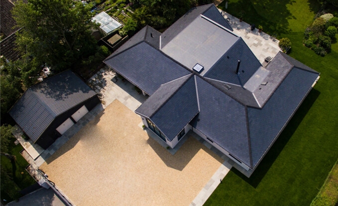 Natural Slate Cladding - Street Farm
