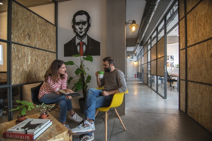 EGGER OSB in Habita Coworking Space
